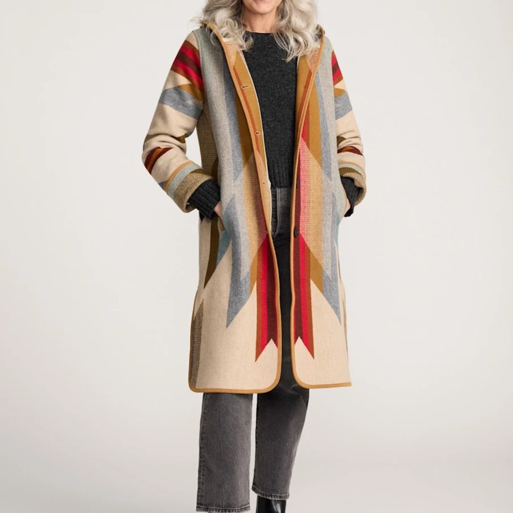 Pendleton Wyeth Trail Wool Coat NWT - image 7
